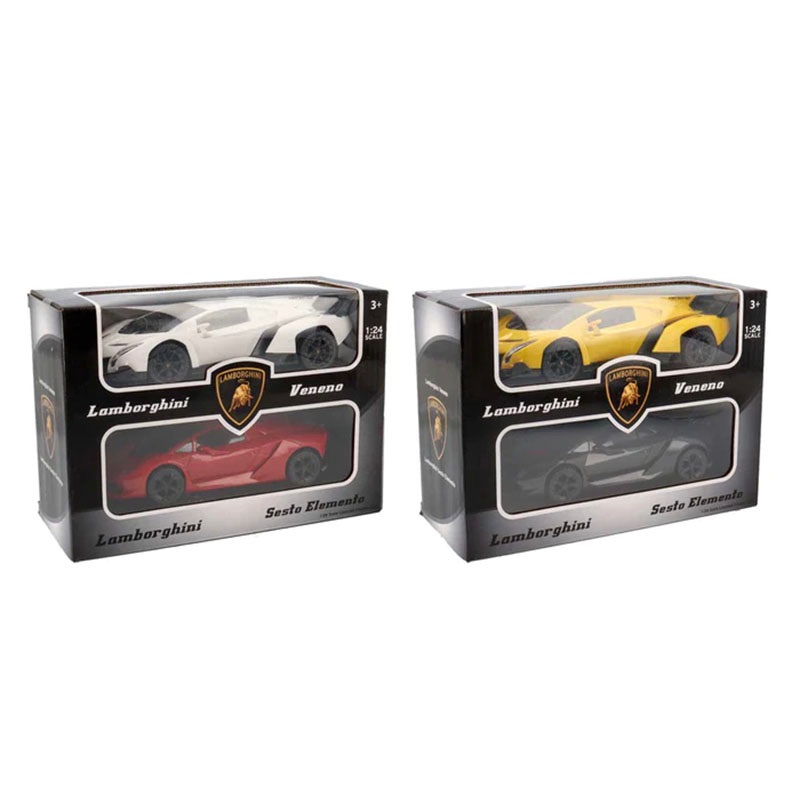 Lamborghini Friction Cars  2 Pack Assorted