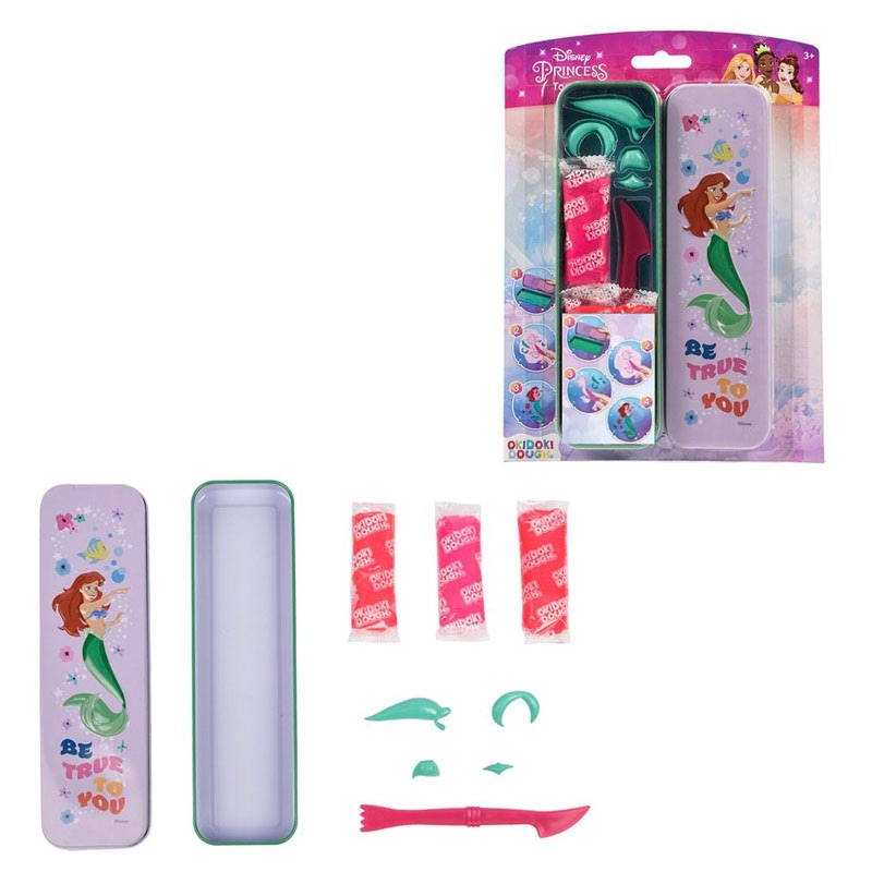Disney Princess Ariel Play Dough Tool Tin