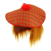 Scottish Hat  With Ginger Hair