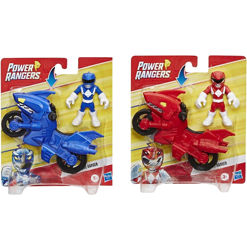 Power Rangers Motorbike And Figure Assorted