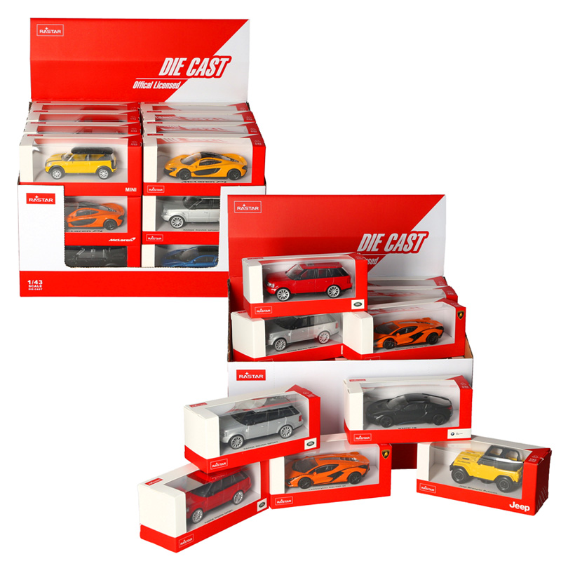Die-Cast Model Cars Assorted