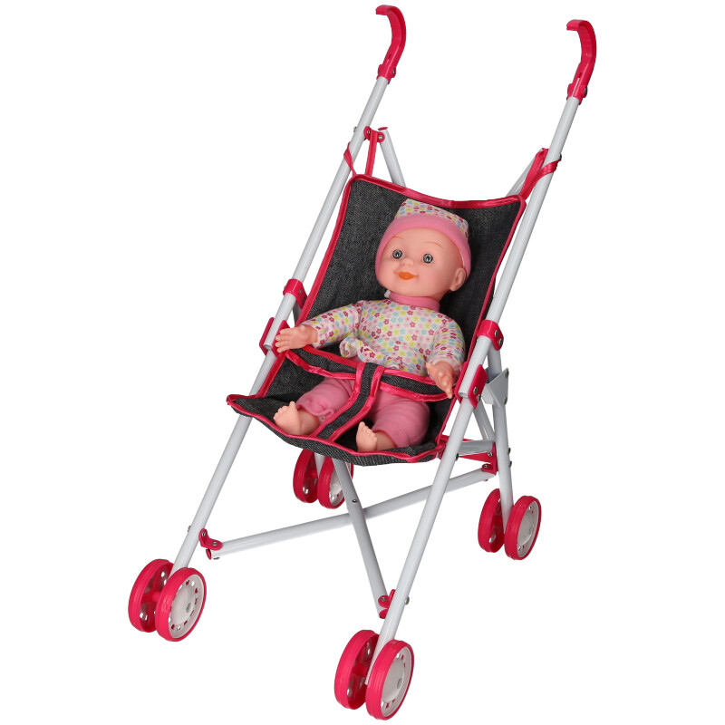 Doll & Buggy Playset