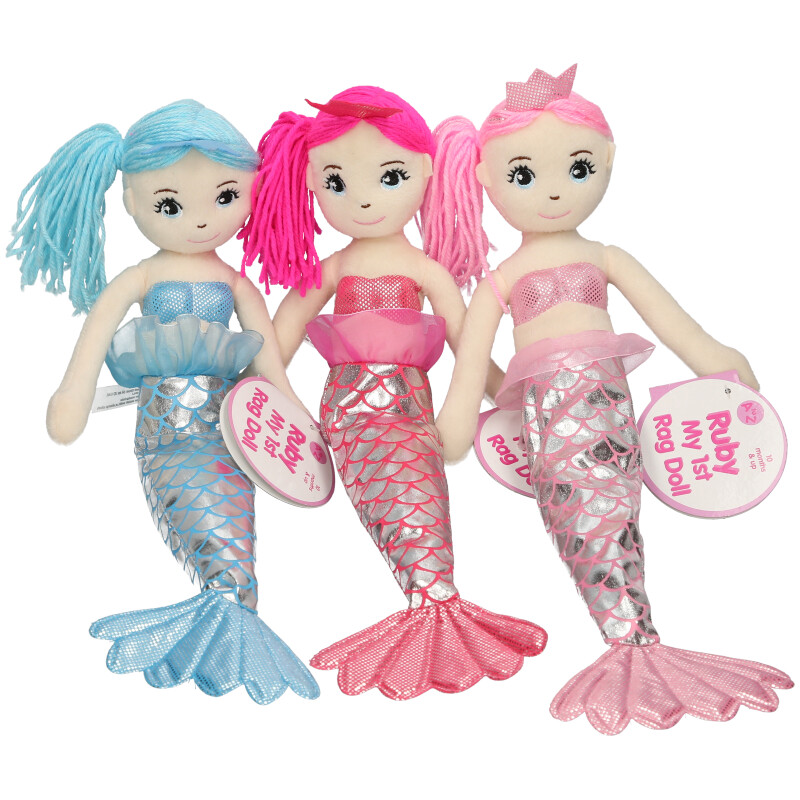 Rag Doll Mermaid Plush