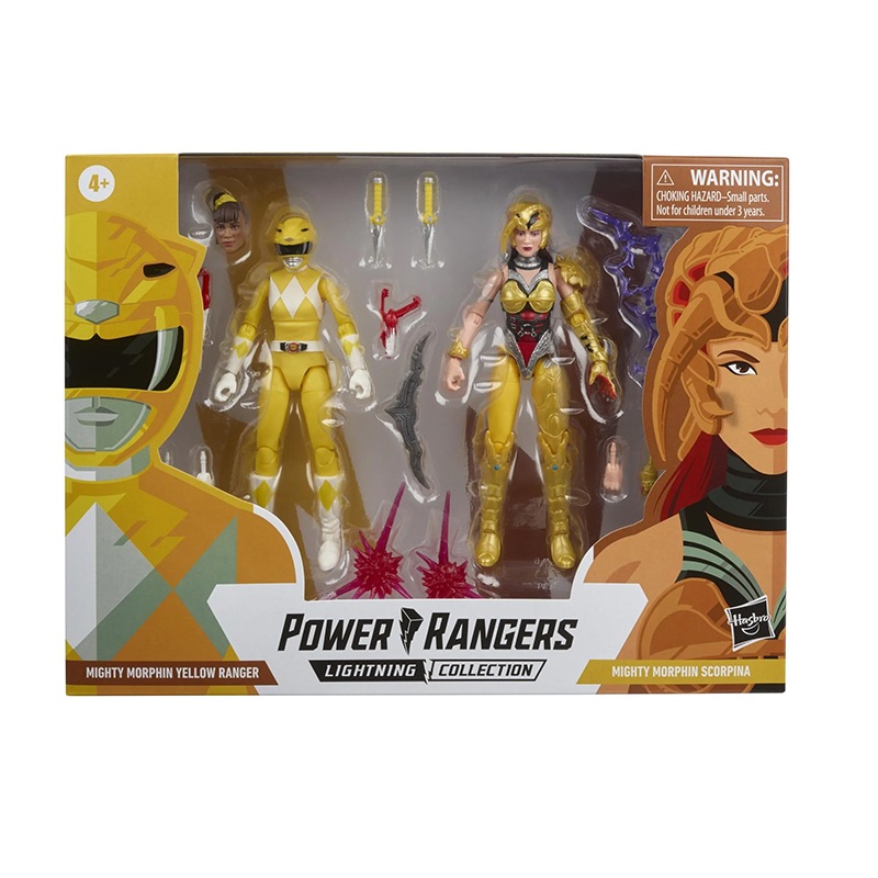 Power Rangers Lightning Collection Yellow Ranger & Scorpina