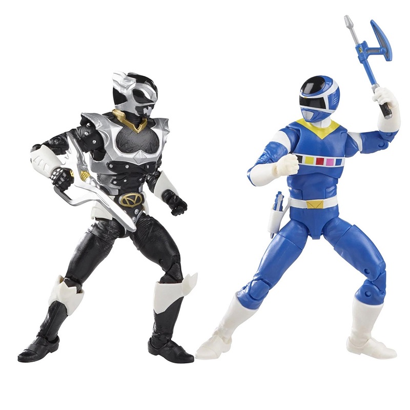 Power Rangers Lightning Collection Blue Ranger & Psycho Silver