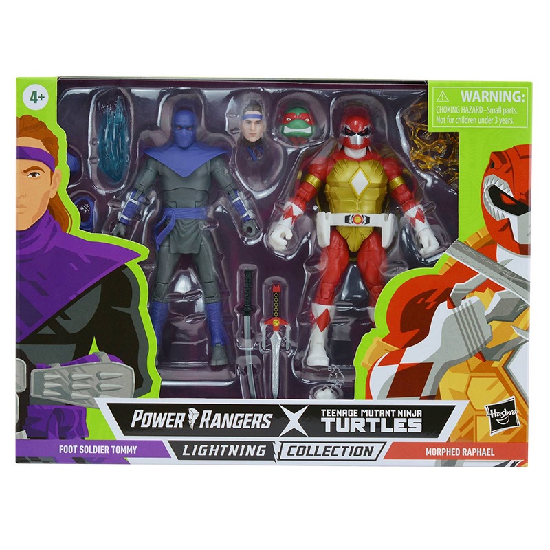 Power Rangers x TMNT Lightning Collection Tommy & Raphael