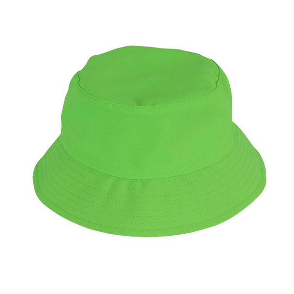 80's Bucket Hat Neon Gren