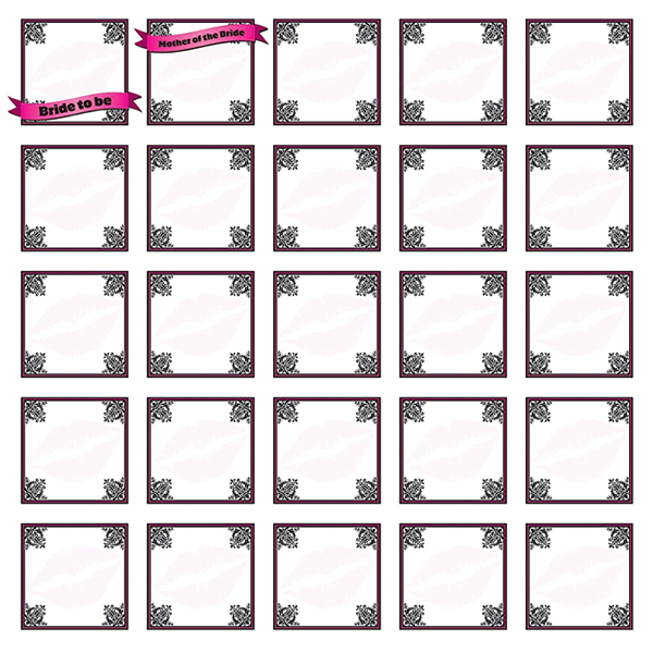 Hen Party Kissing Lips Sheet