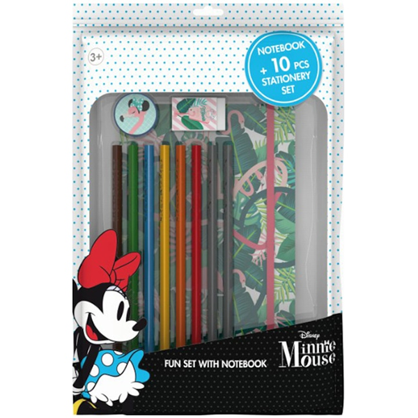 Minnie Mouse Fun Set With Notebook