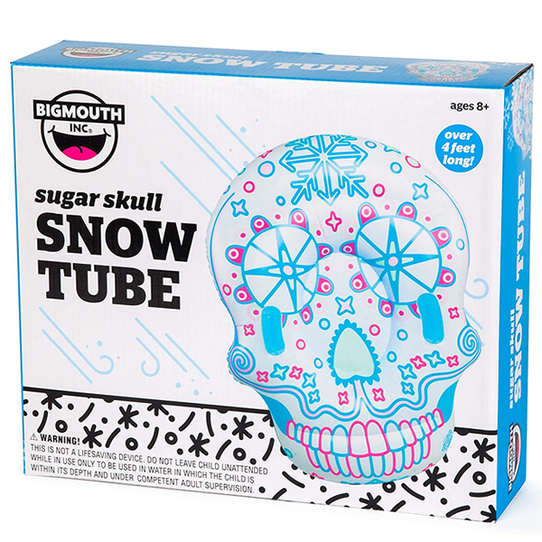 Sugar Skull Snow Tube / Pool Float