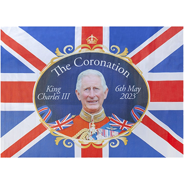 King Charles Coronation Flag