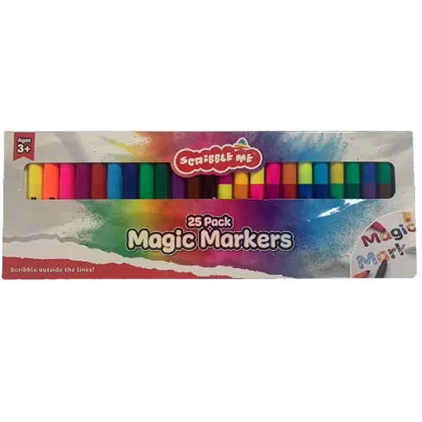 Scribble Me Magic Markers 25 Pack