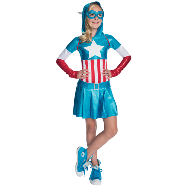 Captain America Hooded Child Costume