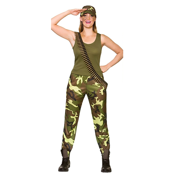 Army Girl Adult Costume