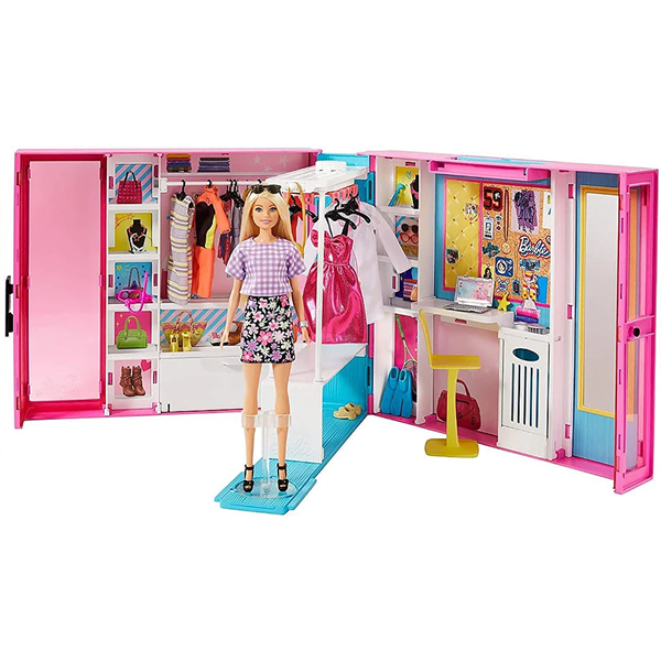 Barbie Dream Closet With Doll