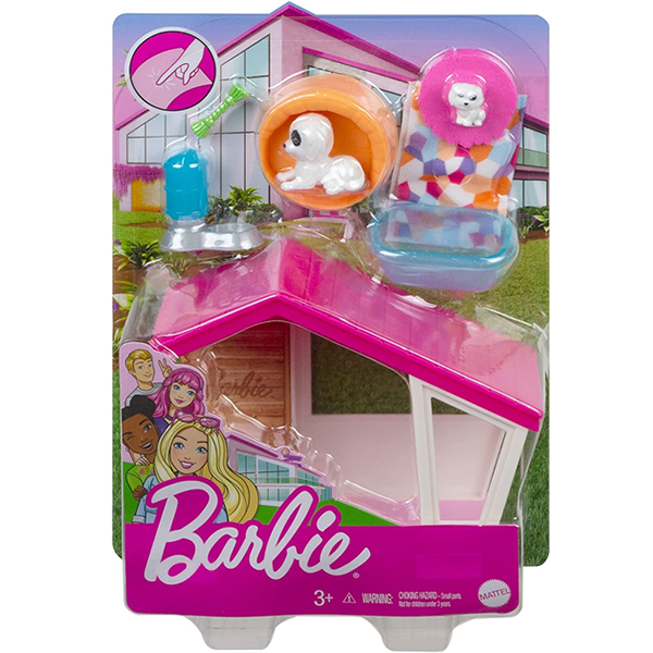 Barbie Mini Playset With Pet Assorted