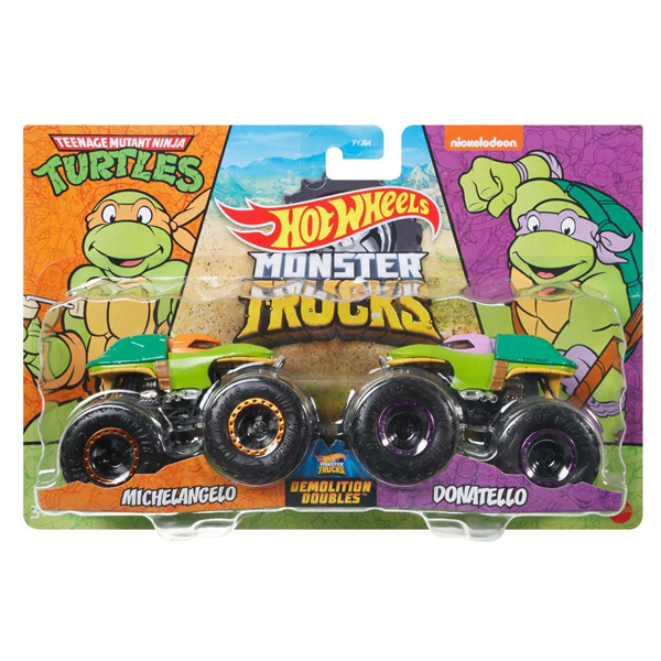 Hot Wheels Monster Trucks Demolition Doubles Assorted