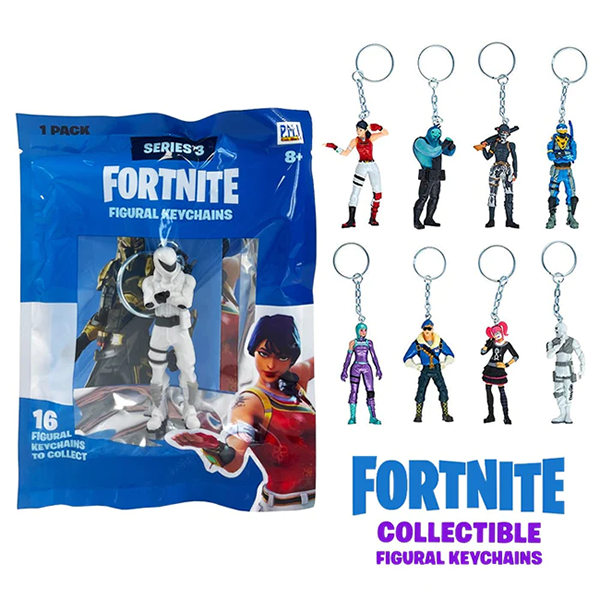 Fortnite Figural Keychains Series 3 Assorted