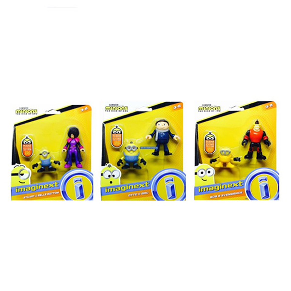 Imaginext Minions Rise Of Gru Figure 2 Pack Assorted