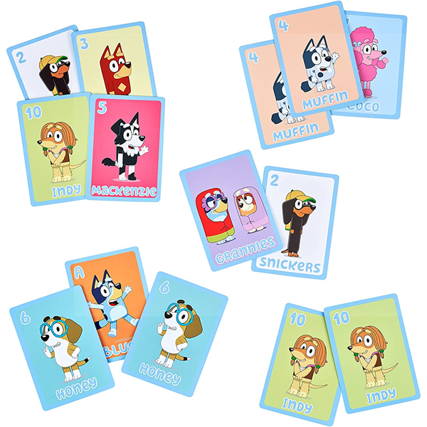 Bluey 5-In-1 Jumbo Card Games