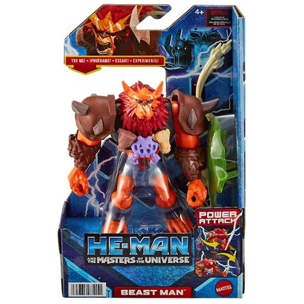 Masters Of The Universe Beast Man Power Attack Action Figure