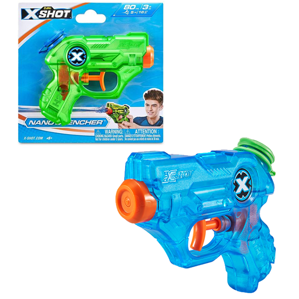 X-Shot Nano Drencher Water Blaster Assorted