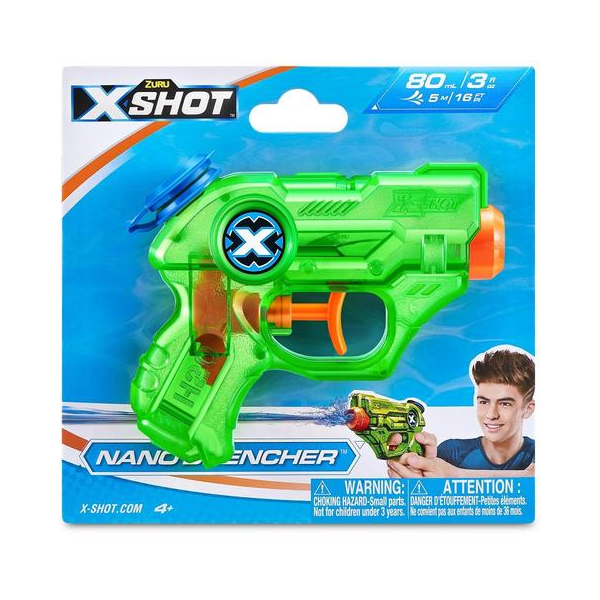 X-Shot Nano Drencher Water Blaster Assorted