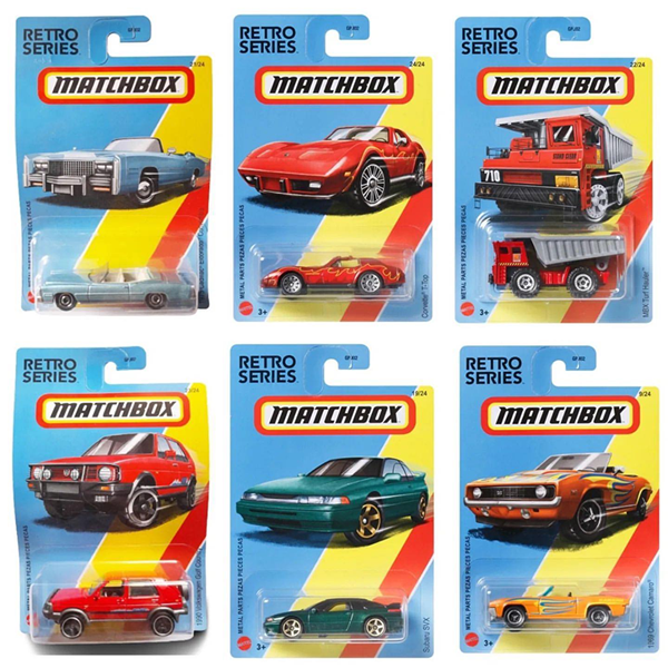 Matchbox Retro Series Die-Cast Car Assorted