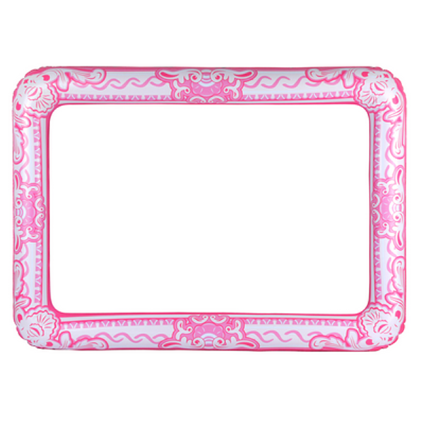 Inflatable Picture Frame Pink 80 x 60cm