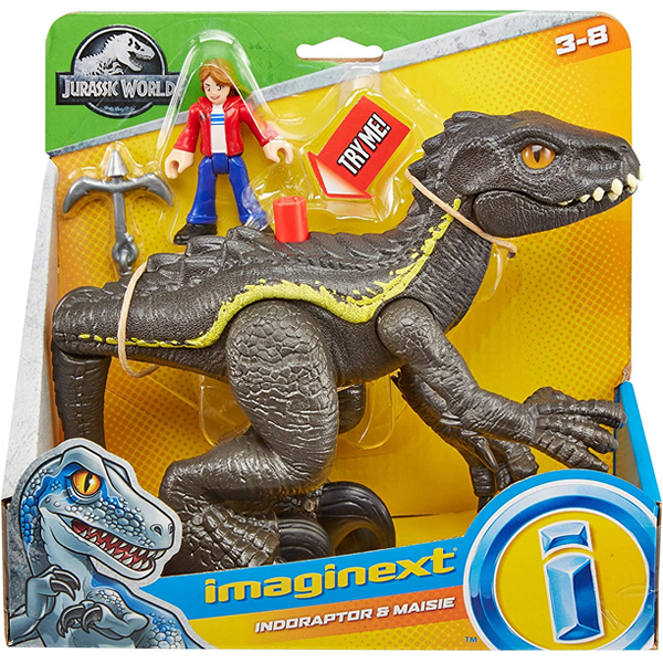 Imaginext Jurassic World Indoraptor & Masie