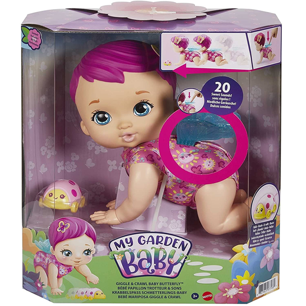 My Garden Baby Giggle & Crawl Baby Butterfly
