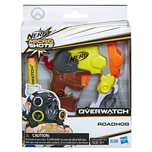 NERF Overwatch Roadhog Chopper Micro Shots