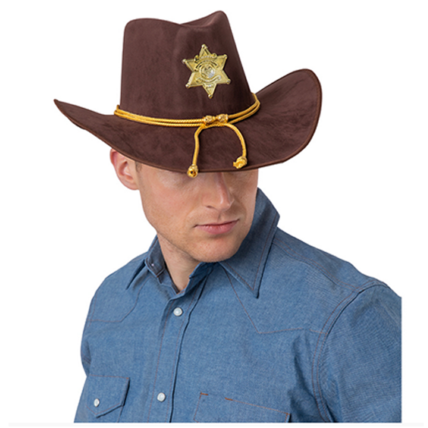 Deluxe Suede Sheriff Hat