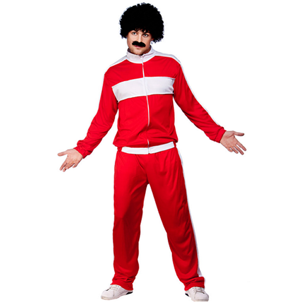 80's Retro Trackie Red