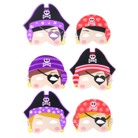 Pirate Girl EVA Masks Assorted