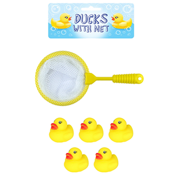 Rubber Ducks With Net