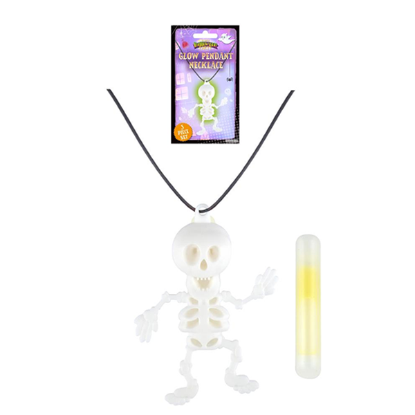 Glow In The Dark Skeleton Pendant