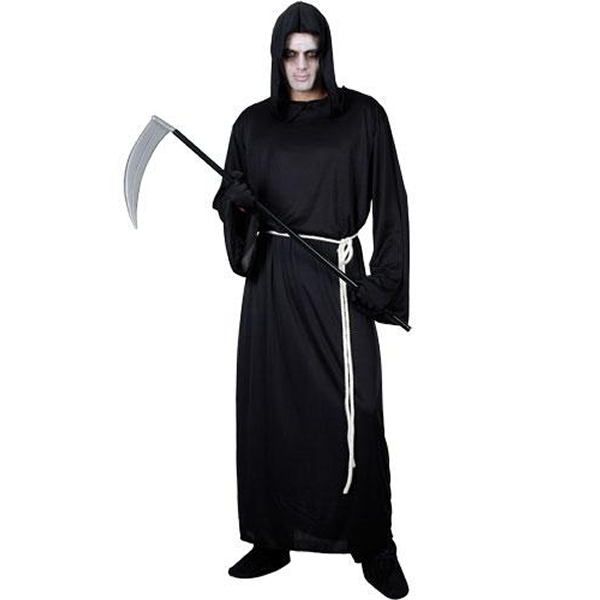 Grim Reaper Robe Plus Size Adult Costume
