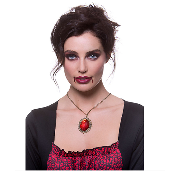 Gothic Ruby Necklace
