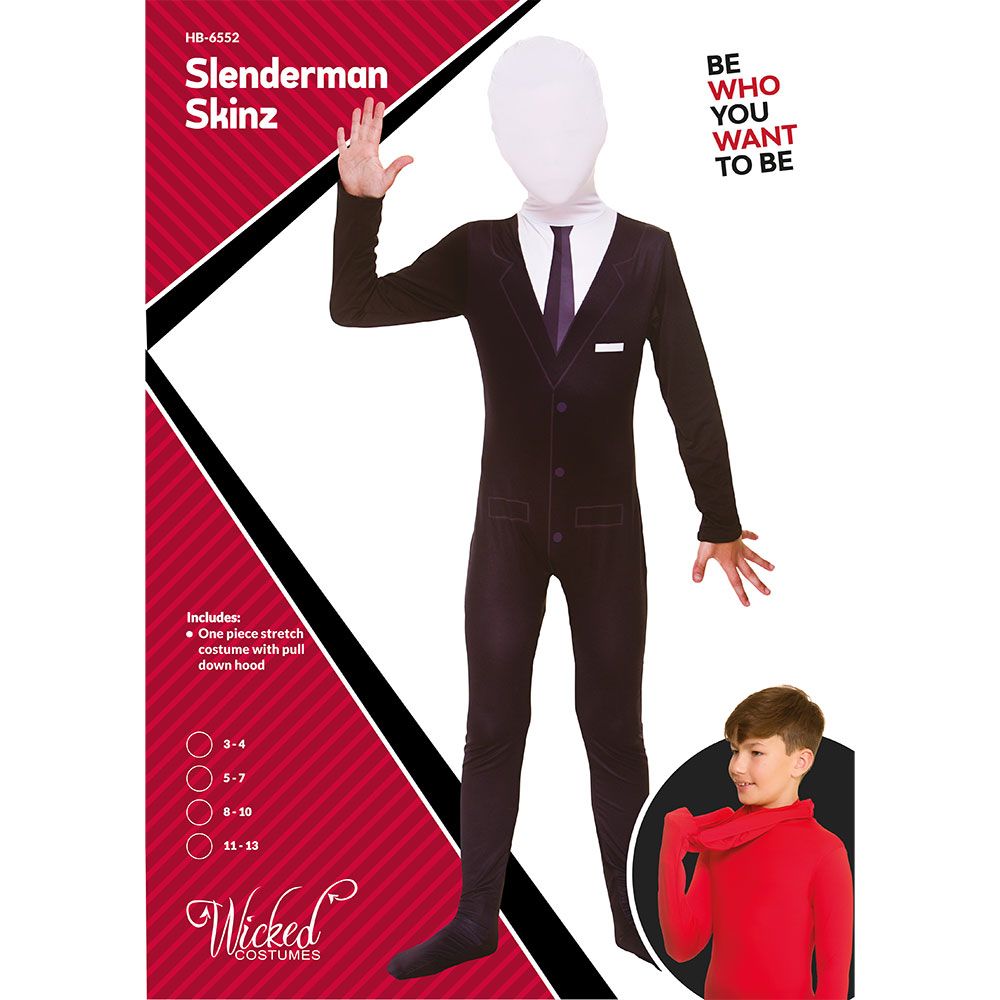Slenderman Skinz Child Costume