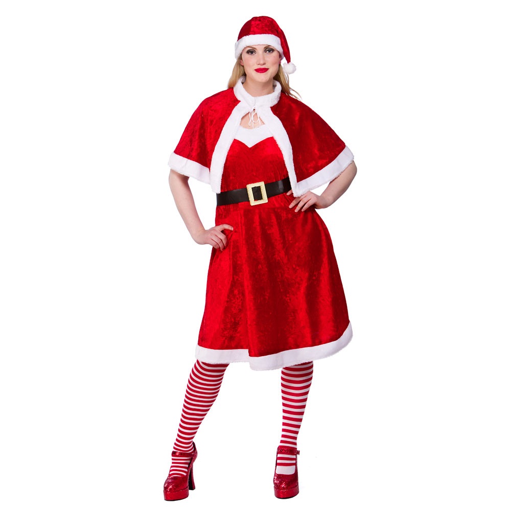 Little Miss Santa Adult Costume