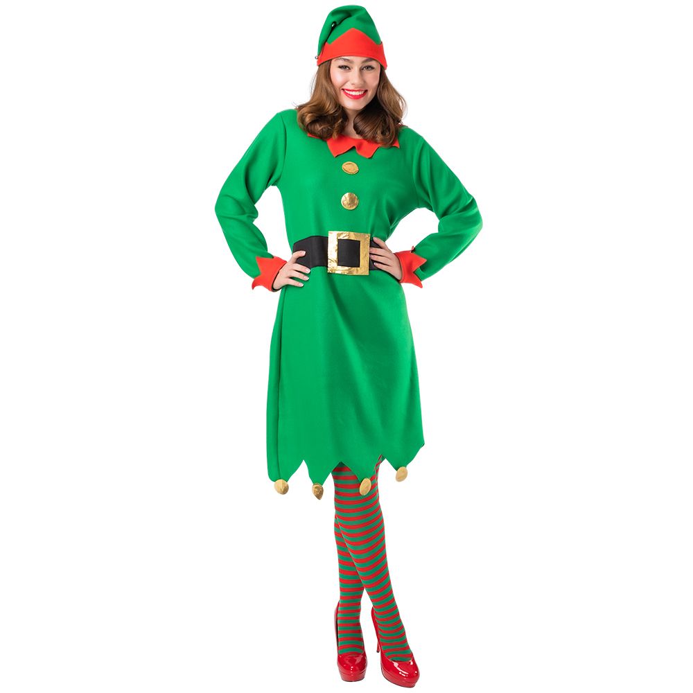 Santa’s Helper Dress Adult Costume
