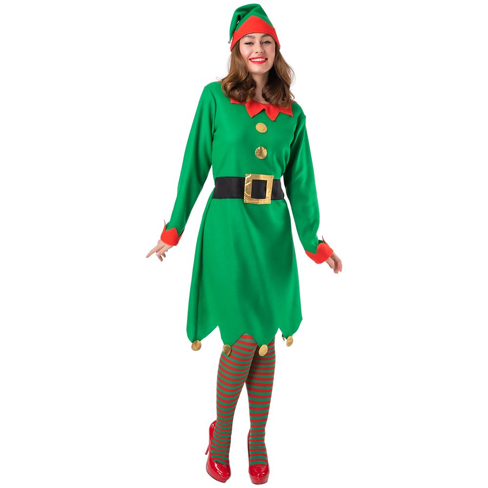 Santa’s Helper Dress Adult Costume
