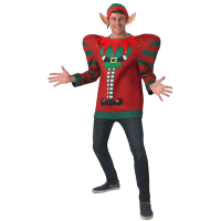 Oversized Elf Christmas Jumper