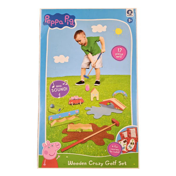 Peppa Pig Wooden Crazy Golf