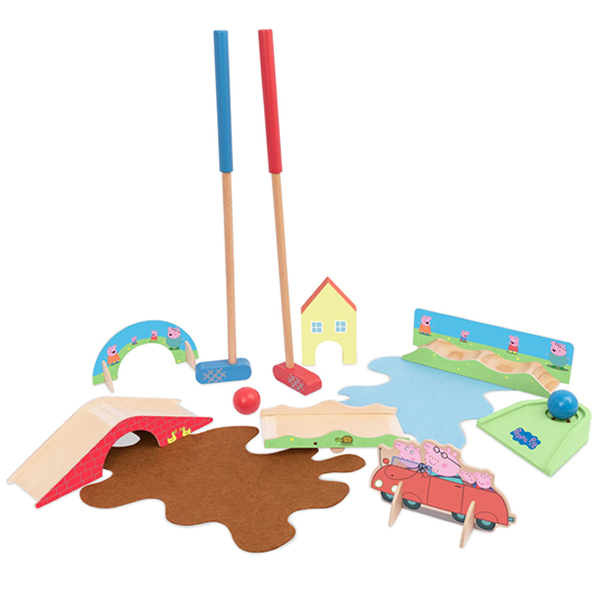 Peppa Pig Wooden Crazy Golf
