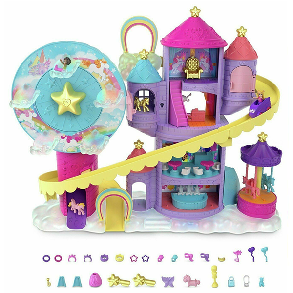 Polly Pocket Rainbow Funland Theme Park