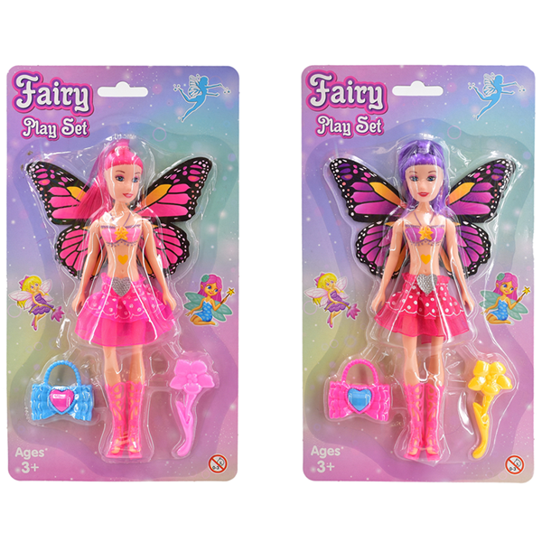Fairy Doll Play Set Assorted