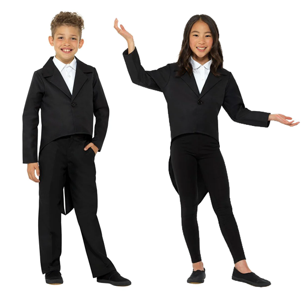 Black Tailcoat Child Costume