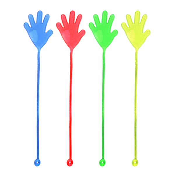 Stretch Sticky Hands With Cord Assorted